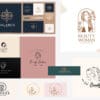 49 Logo Template Design Beauty Brands Vector for Spa